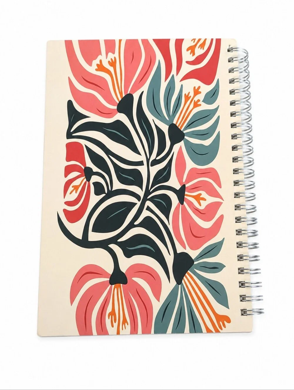 The Study Bible in a Year 52-Week Floral Spiral Journal New in Package